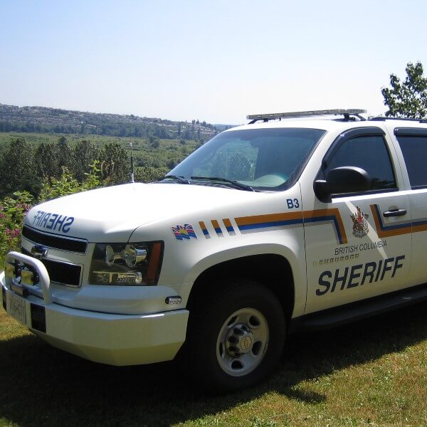 Sheriff vehicle