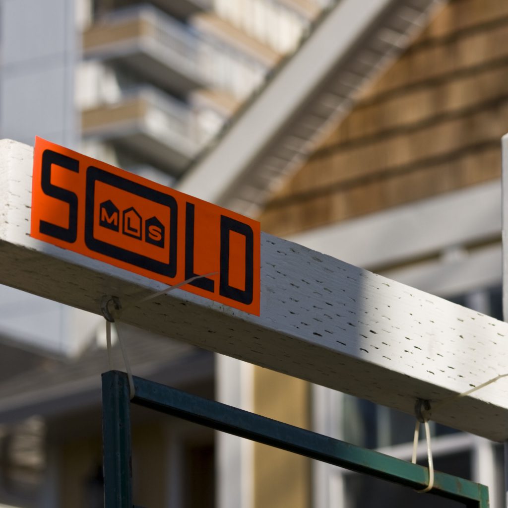 SOLD sign